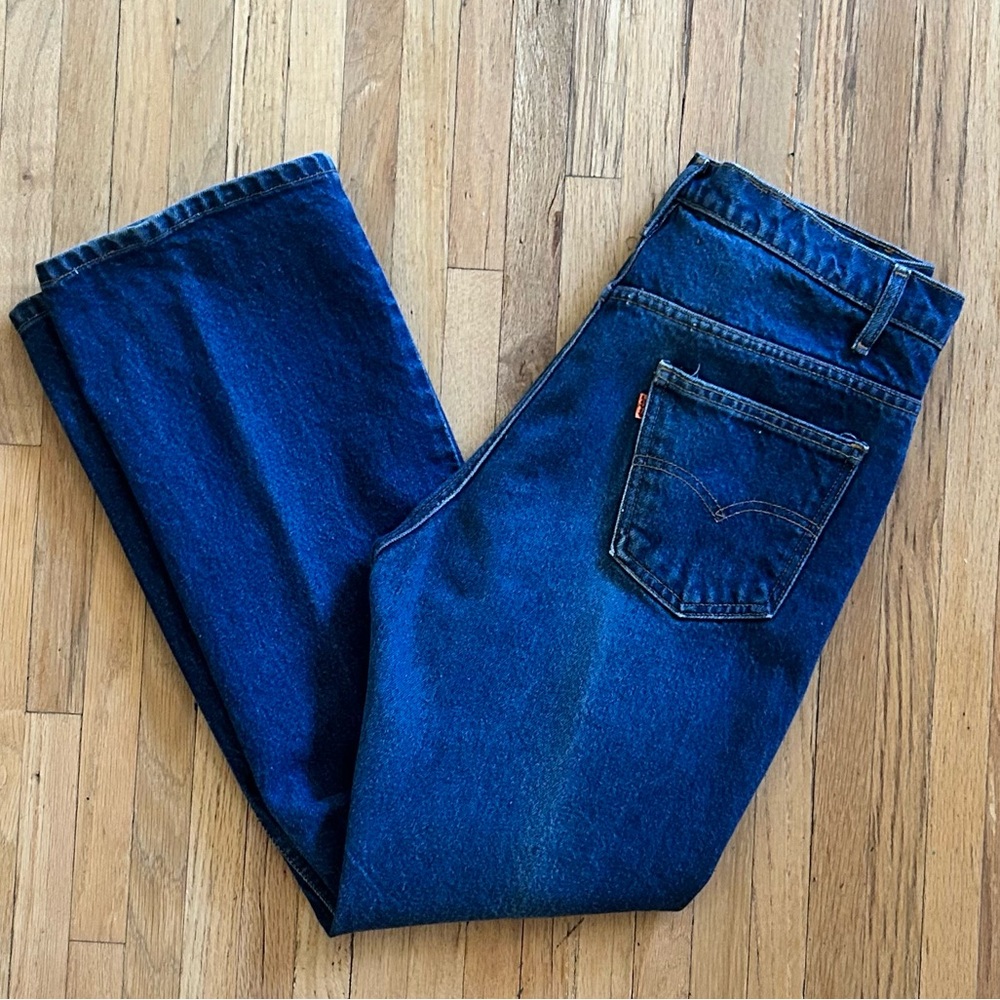 Vintage Levi’s 517 Orange Tab Jeans – Made in USA – W34 L30